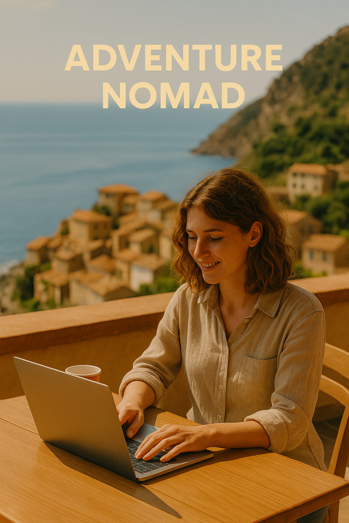 types of digital nomads: adventure nomad